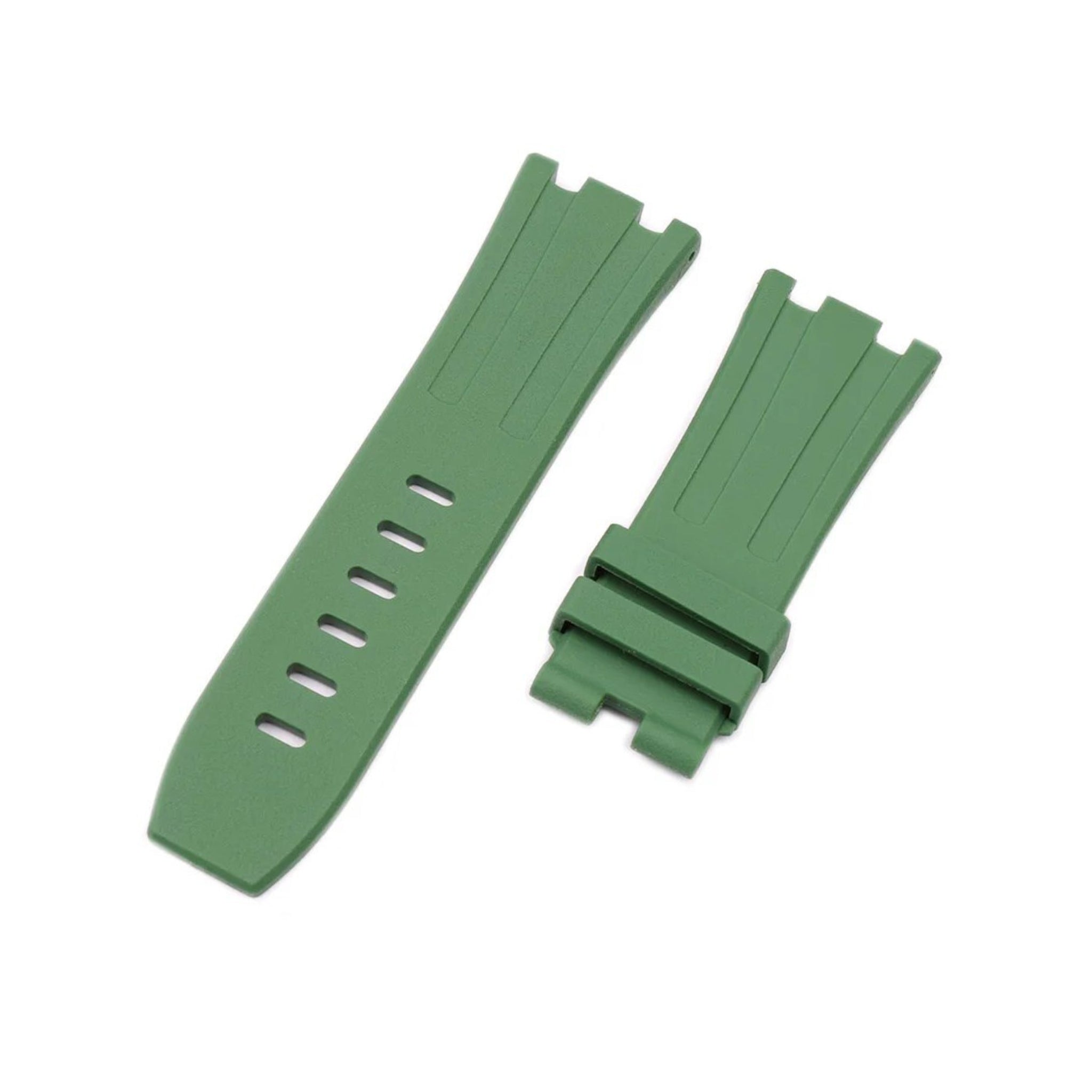 Rubber Strap - For all AP Offshore 42mm - Green - Helvetus