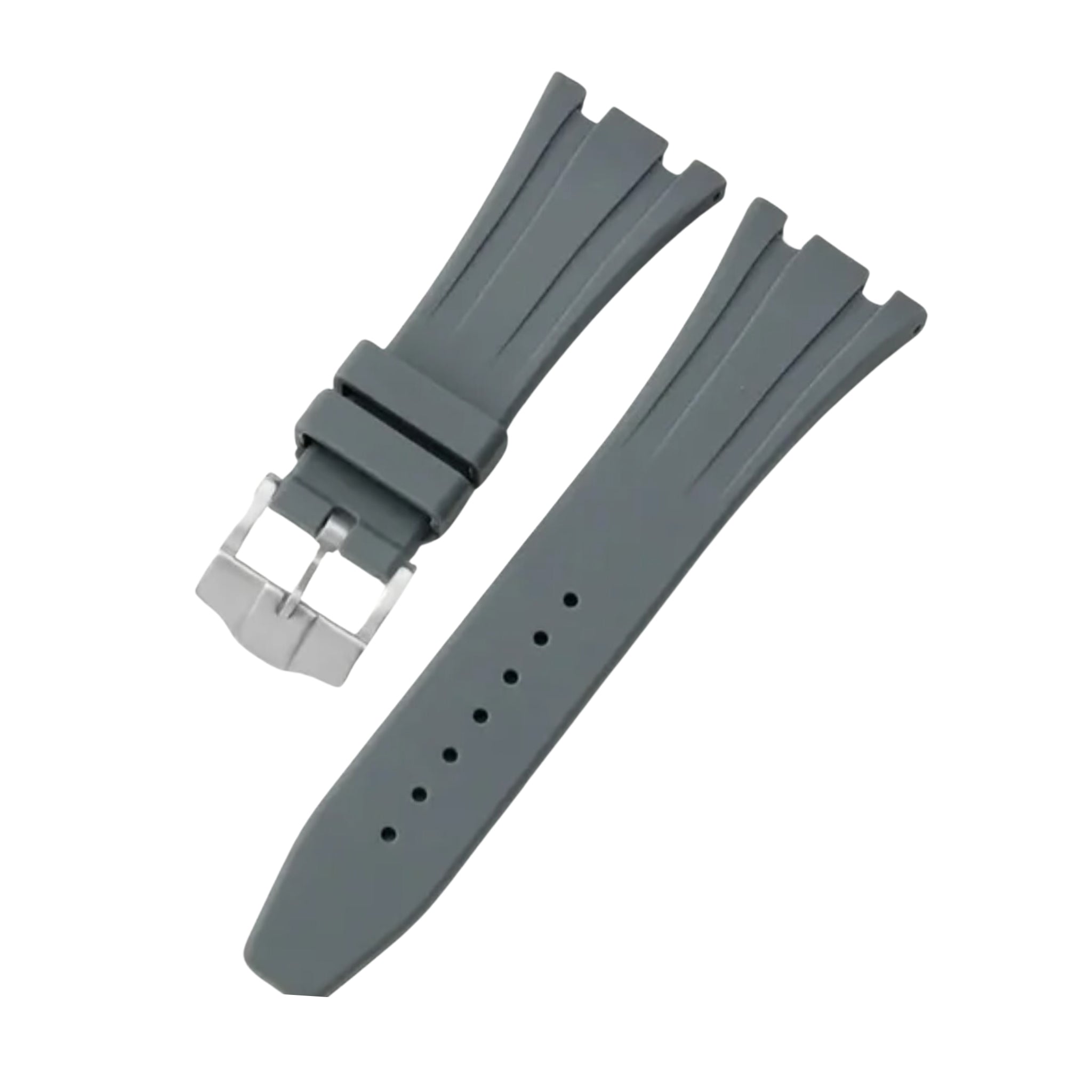 Rubber Strap - For all AP Royal Oak 41mm - Grey - Helvetus