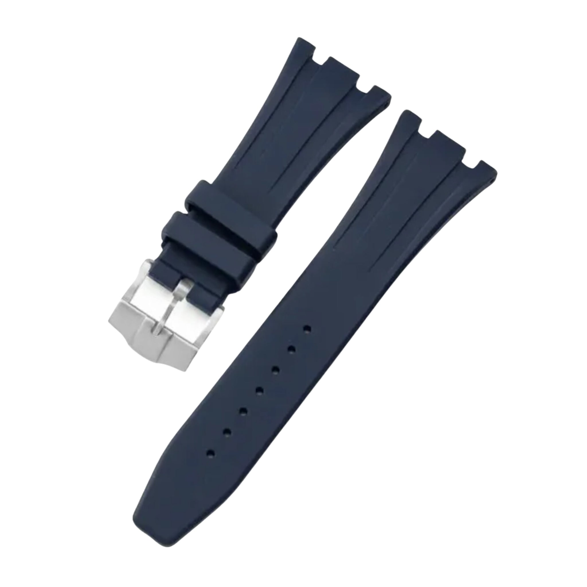 Rubber Strap - For all AP Royal Oak 41mm - Navy Blue - Helvetus