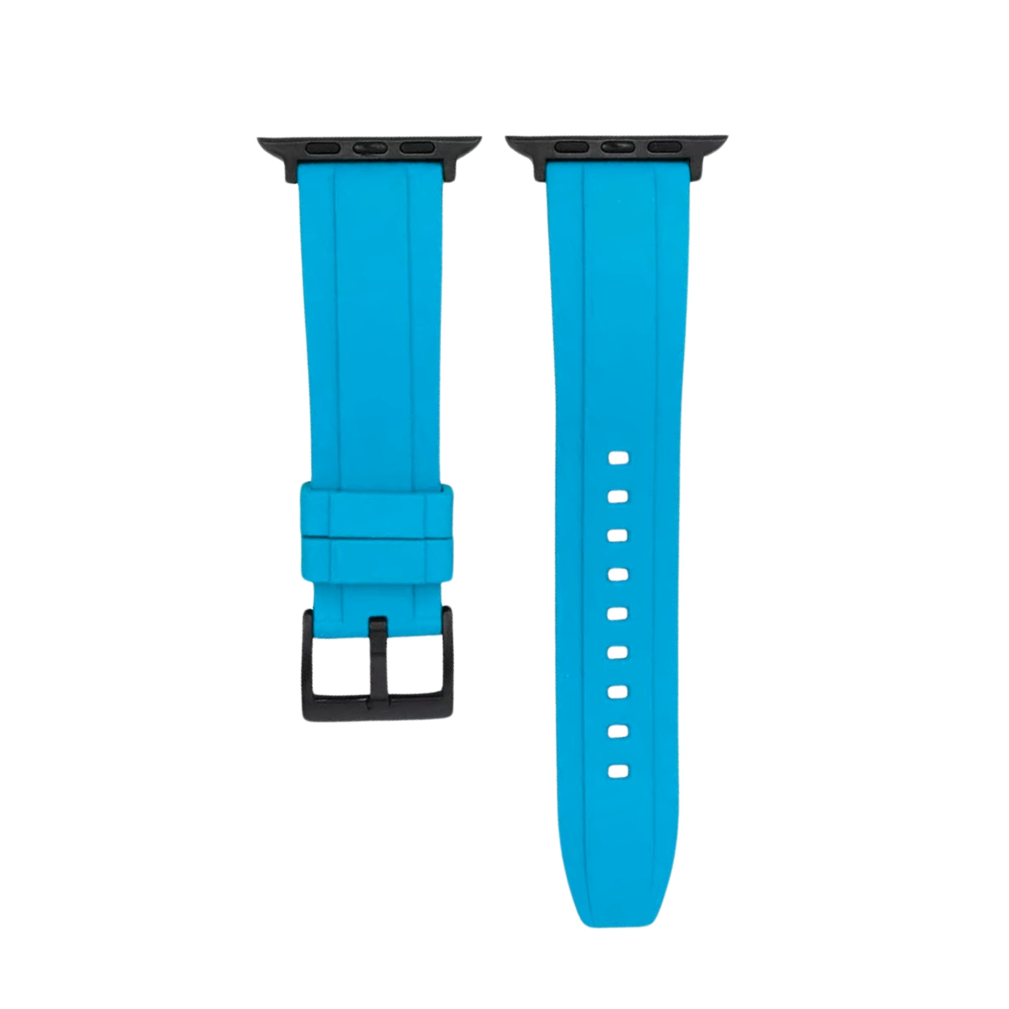 Rubber Strap - For all Apple Watch Models - Light Blue - Helvetus