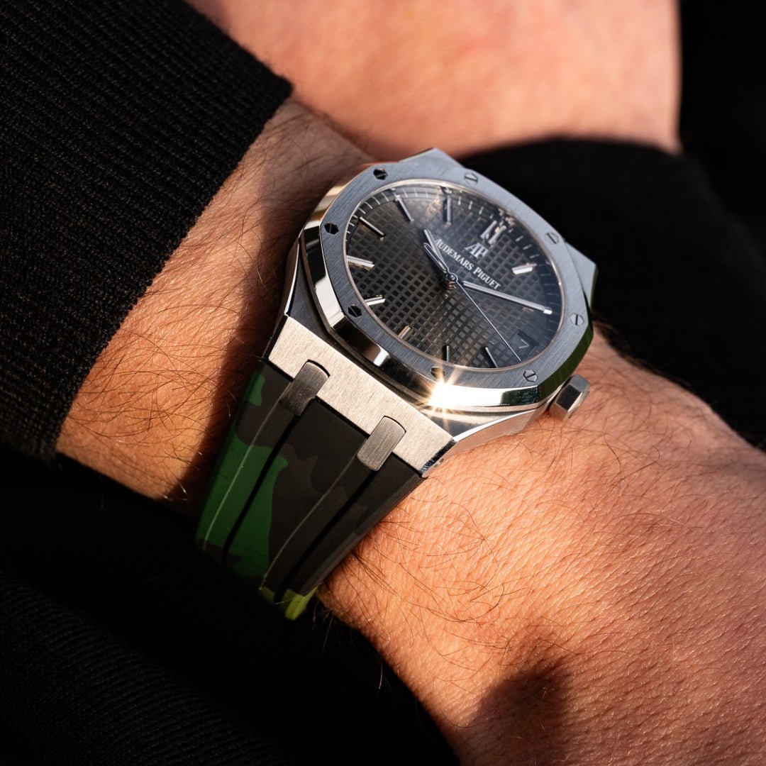 Audemars Piguet Royal Oak 41mm Military Camo Strap | Helvetus®
