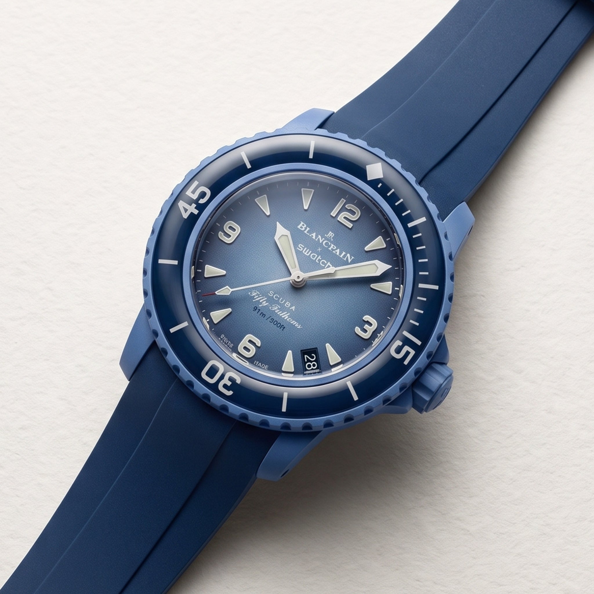 Strap for Atlantic Ocean - Blancpain X Swatch - Helvetus®