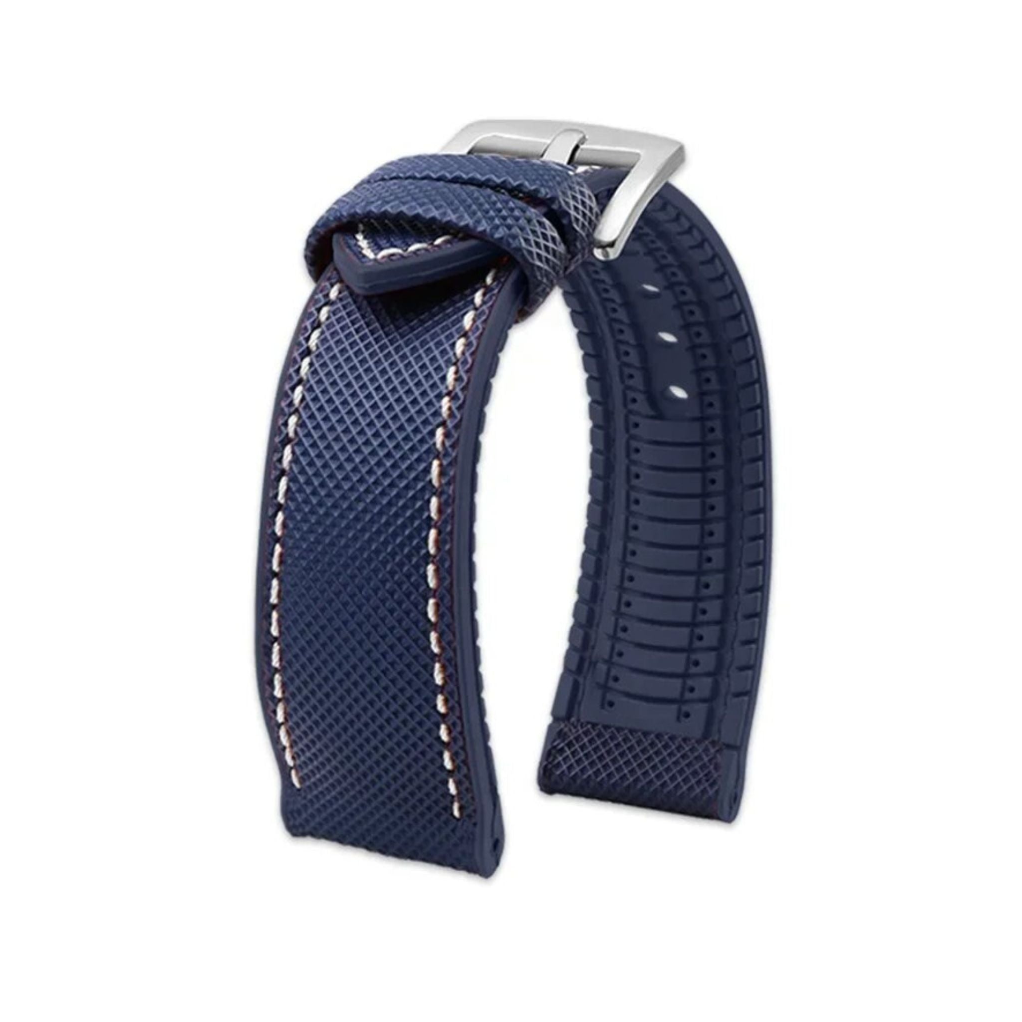 Rubber Strap - For Blancpain X Swatch - Mykonos Paradise - Helvetus