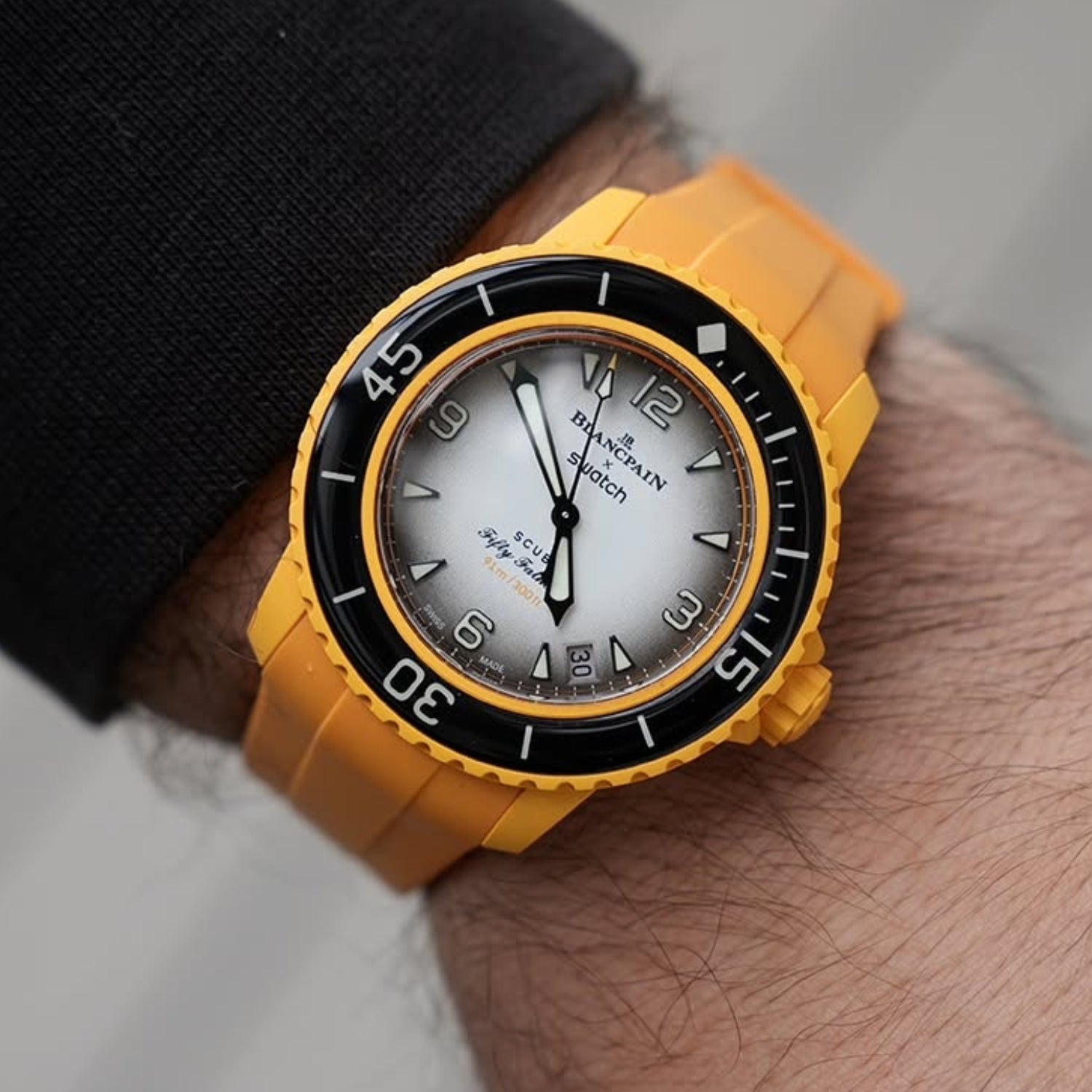 Rubber Strap - For Blancpain X Swatch - Pacific Ocean - Helvetus