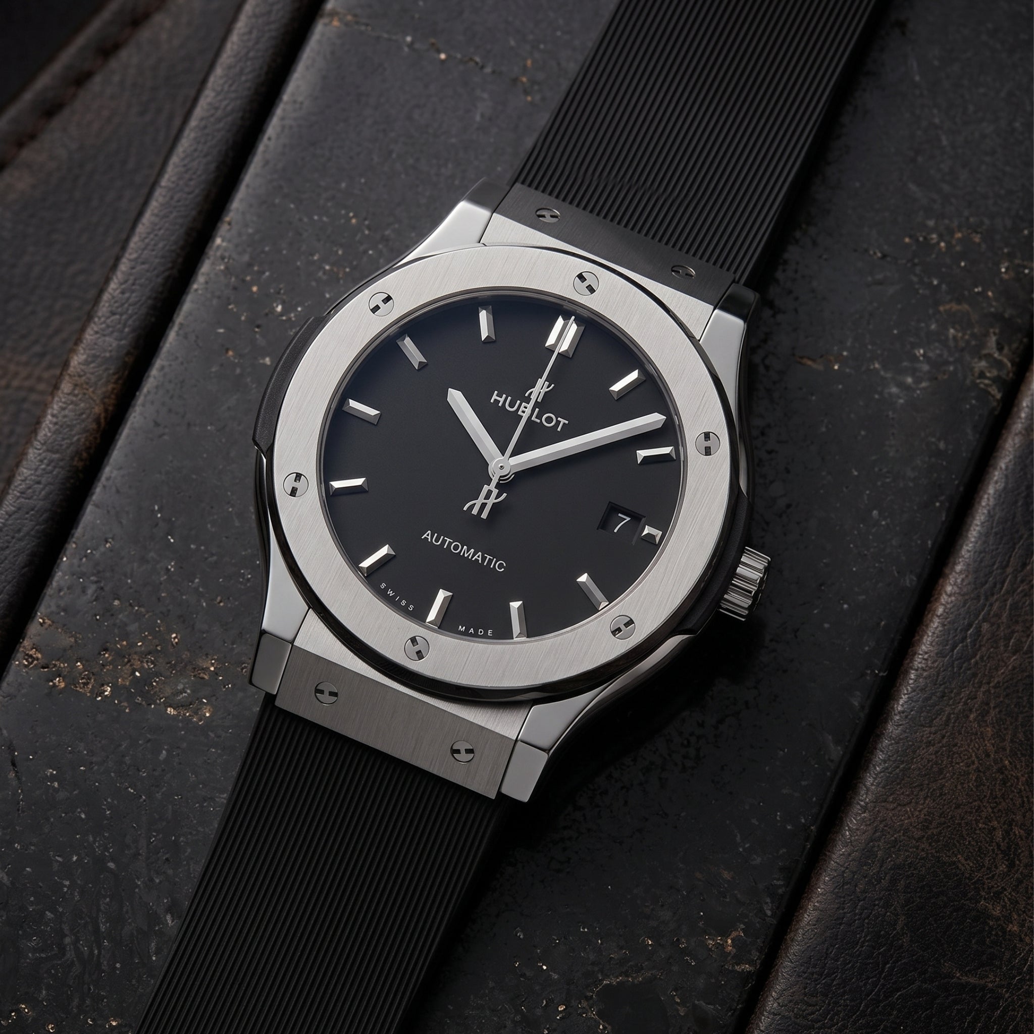Hublot Classic Fusion Strap in Black - Helvetus®