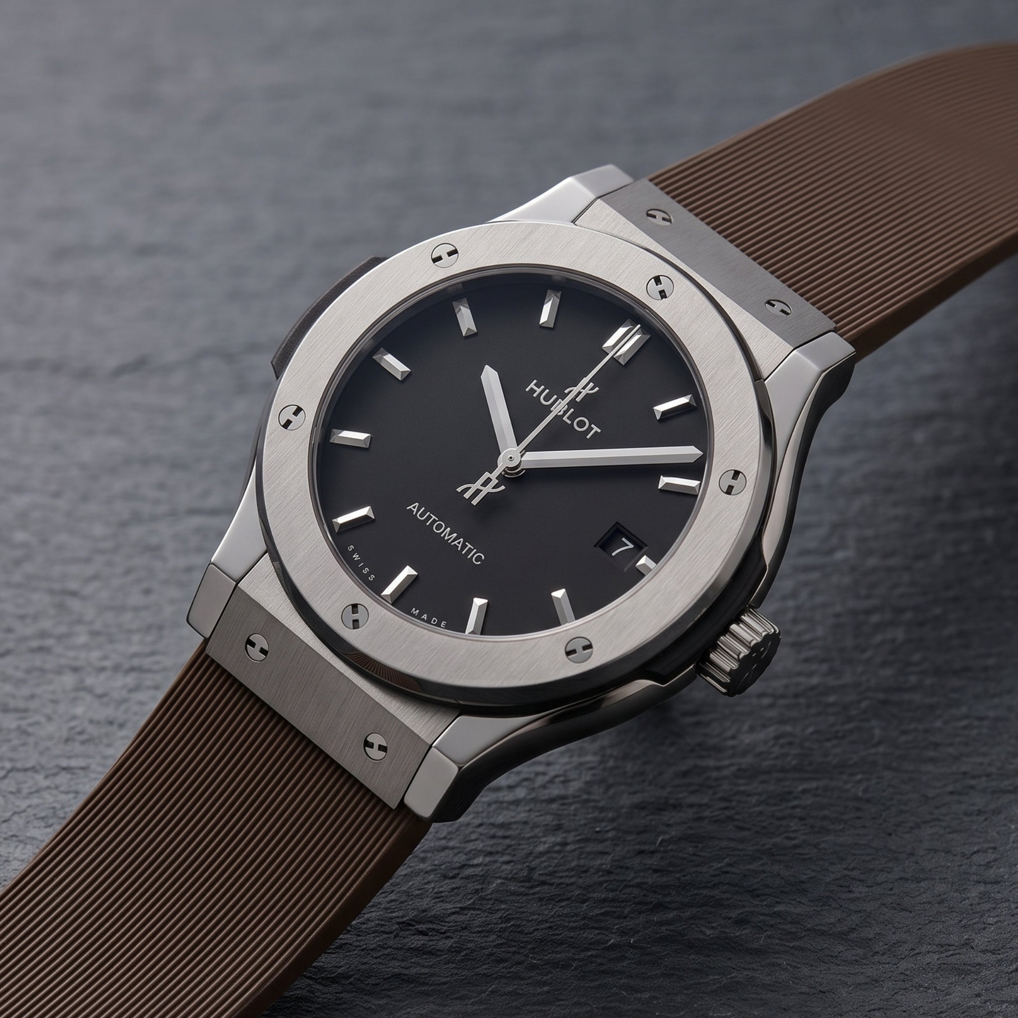 Hublot Classic Fusion Strap in Brown - Helvetus®