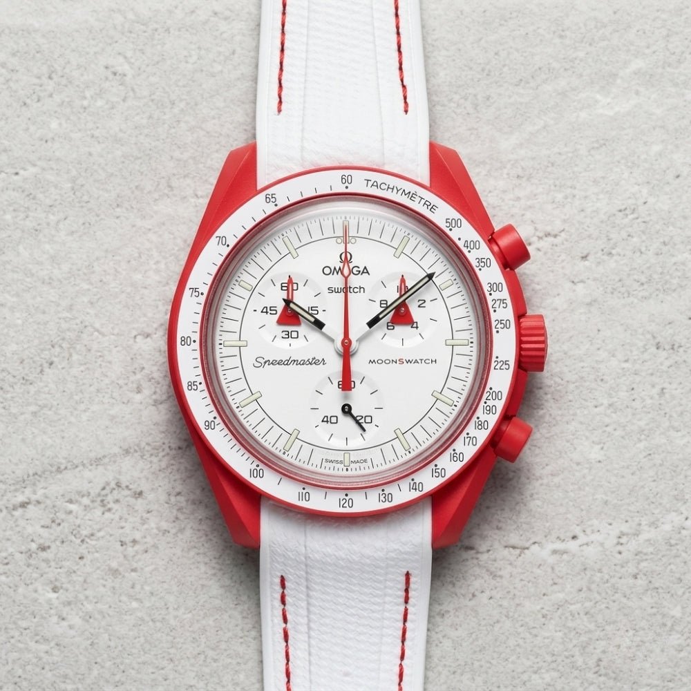 Straps for Mission to Mars - MoonSwatch - Helvetus® Switzerland