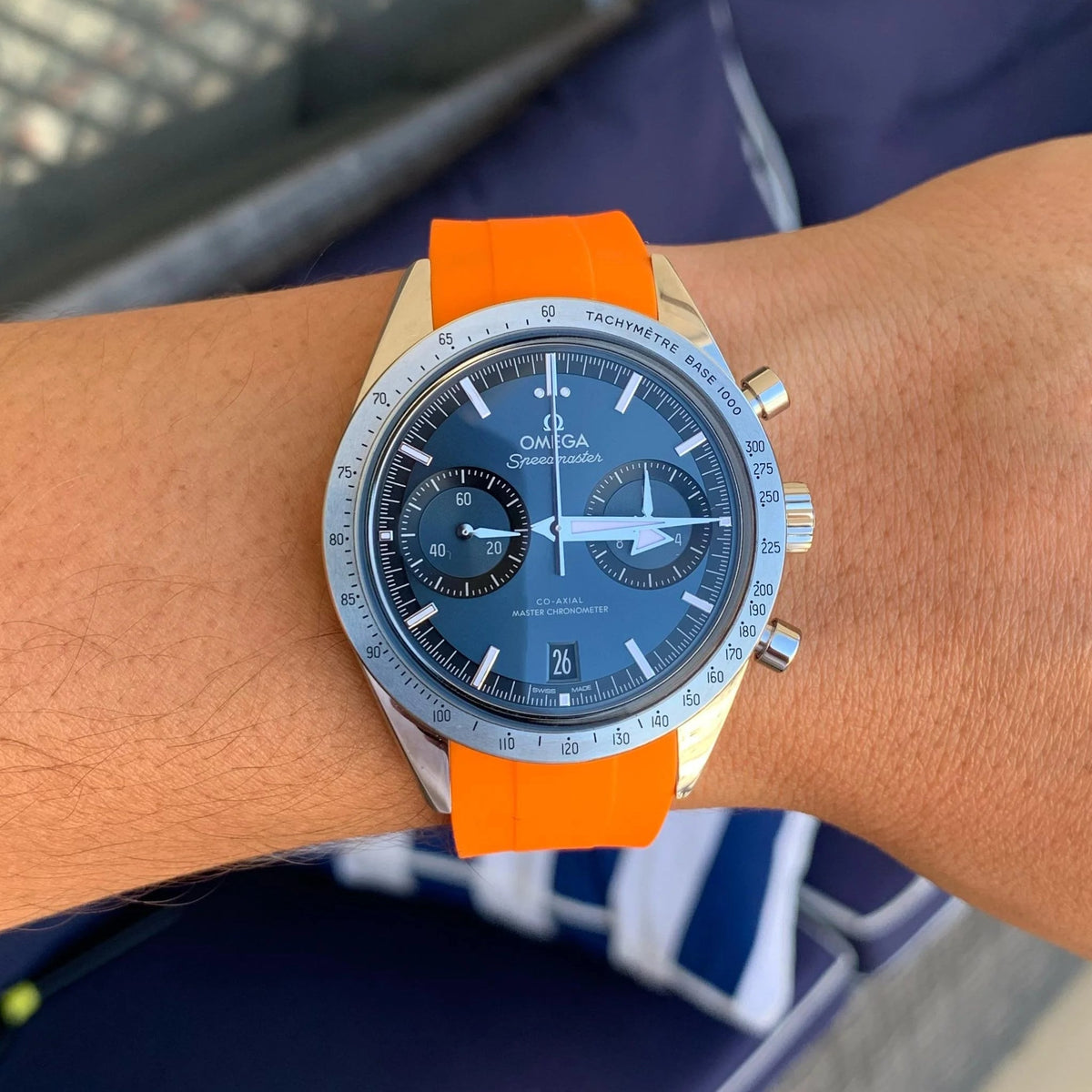 Omega Speedmaster Straps – High-Quality Rubber Bands | Helvetus®