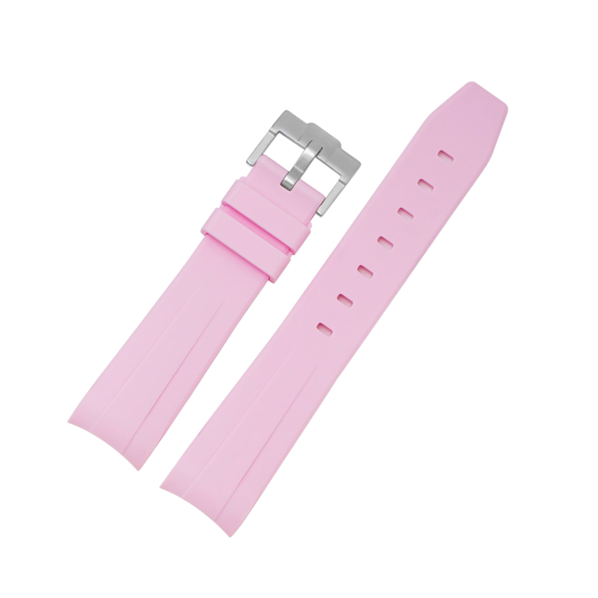 Rubber Strap - For Omega Speedmaster - Pink - Helvetus