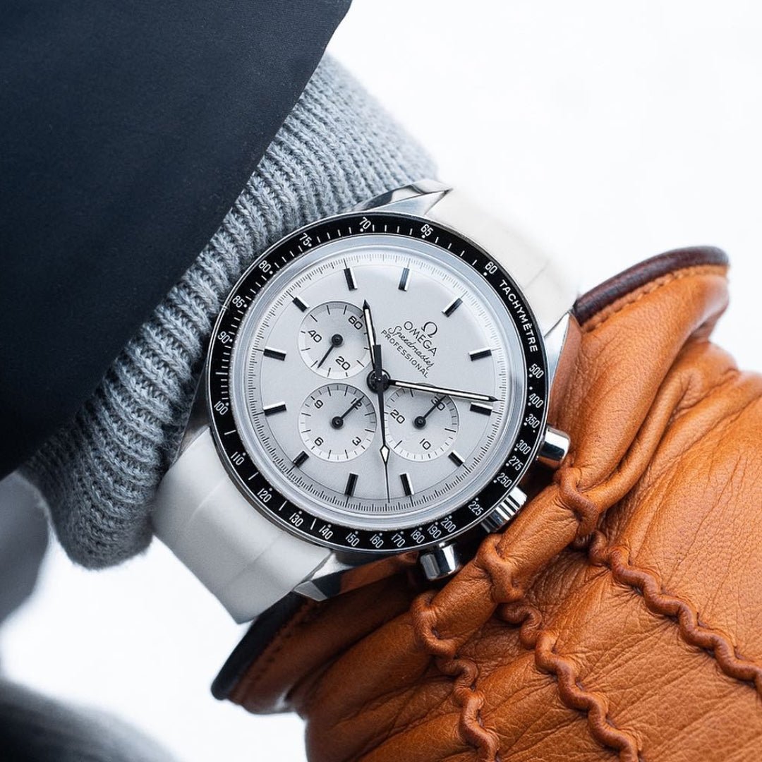 Omega Speedmaster Strap in White - Helvetus® Switzerland