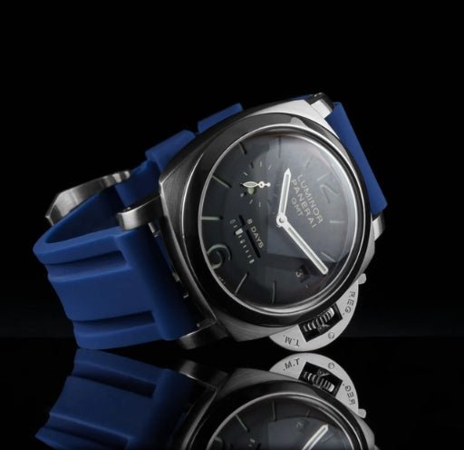 Rubber Strap - For Panerai - Navy Blue - Helvetus