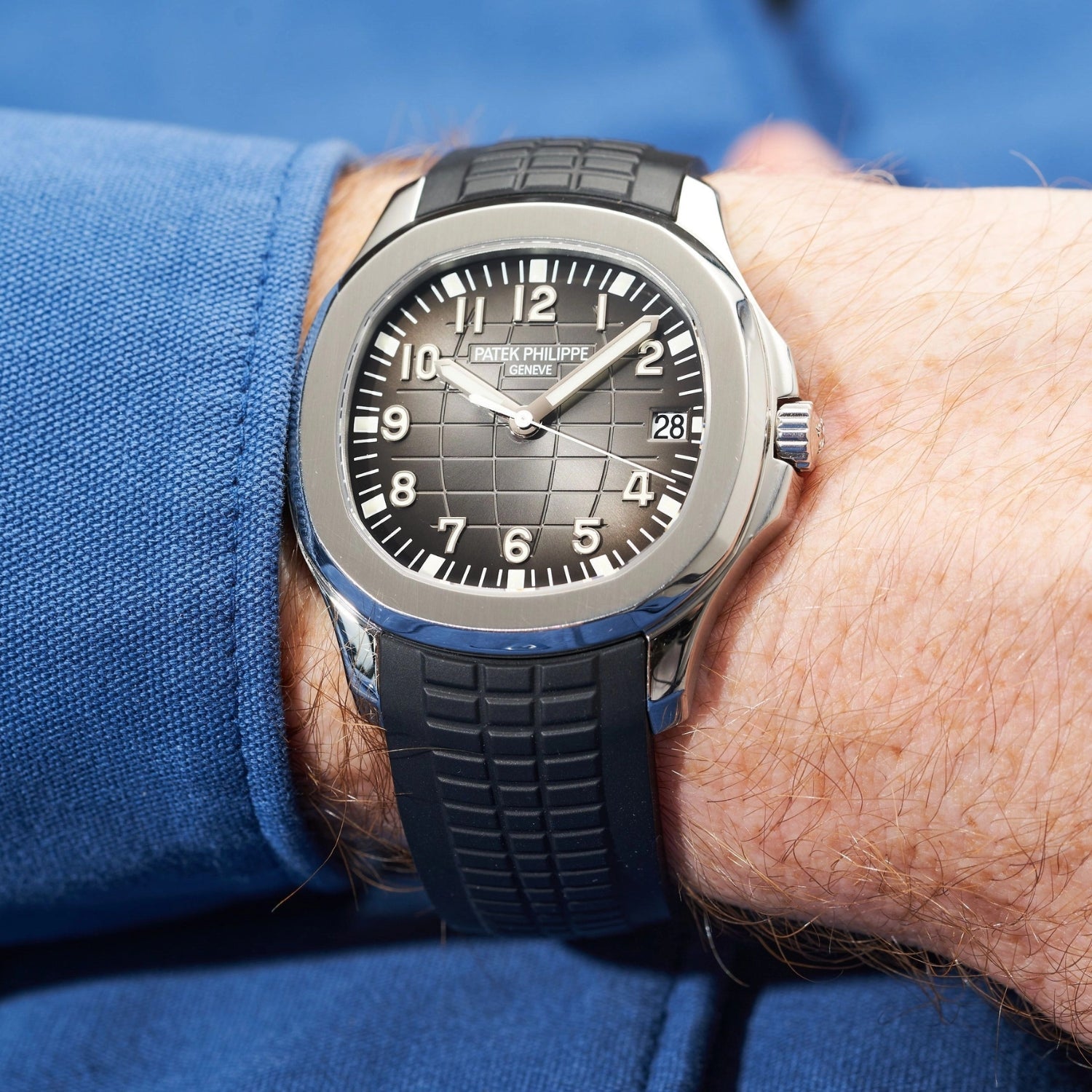 Black Strap for Patek Philippe Aquanaut - Helvetus® Switzerland