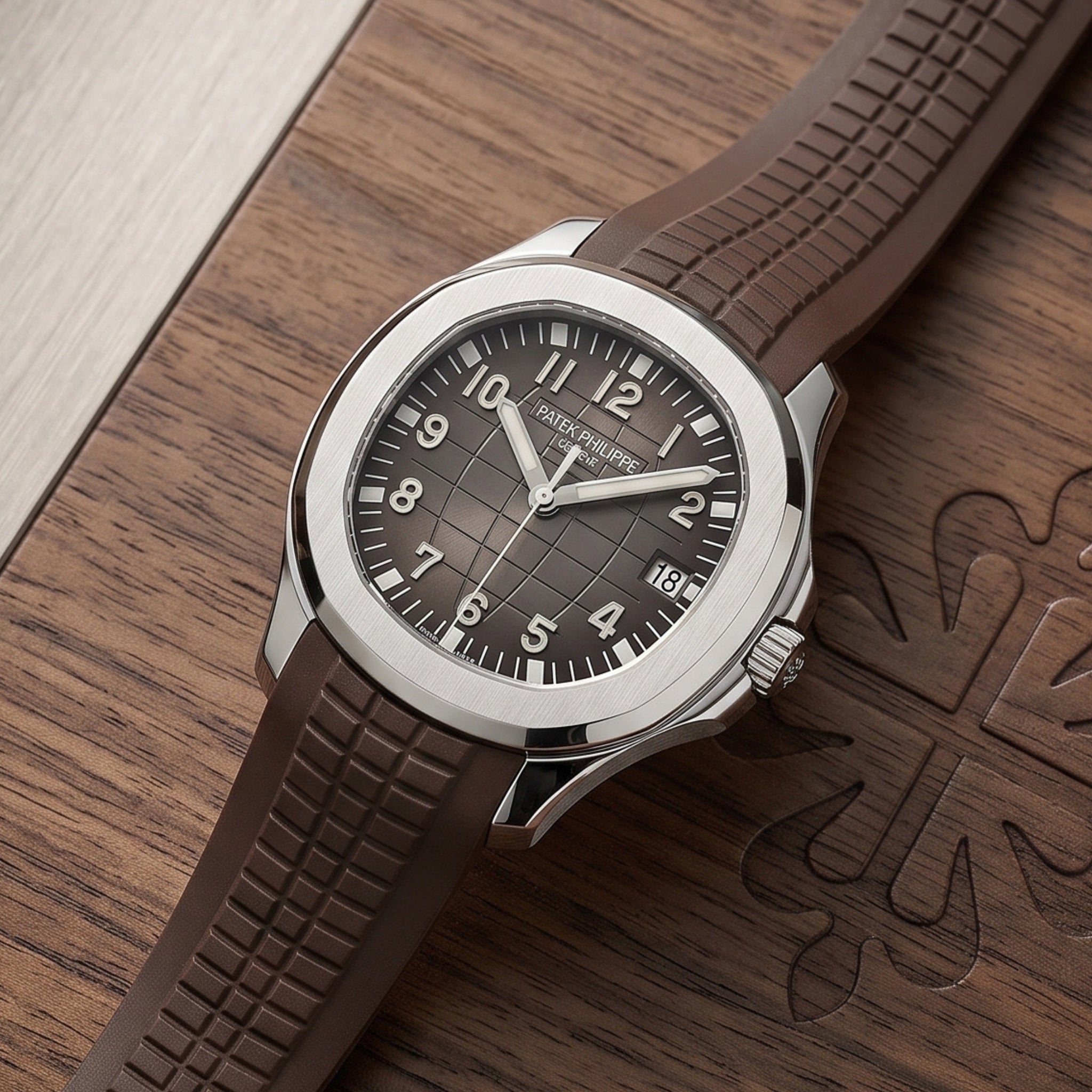 Brown Strap for Patek Philippe Aquanaut - Helvetus®