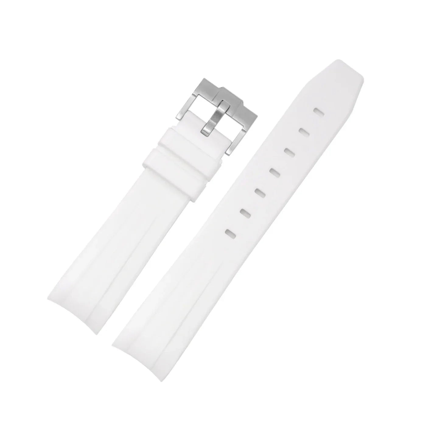 Rubber Strap - For Rolex Oyster Perpetual 31 - White - Helvetus