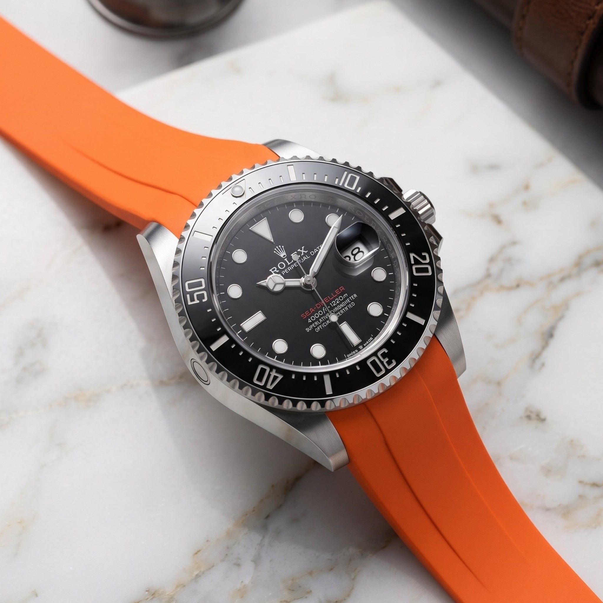 Orange Strap for Rolex Sea-Dweller - Helvetus®