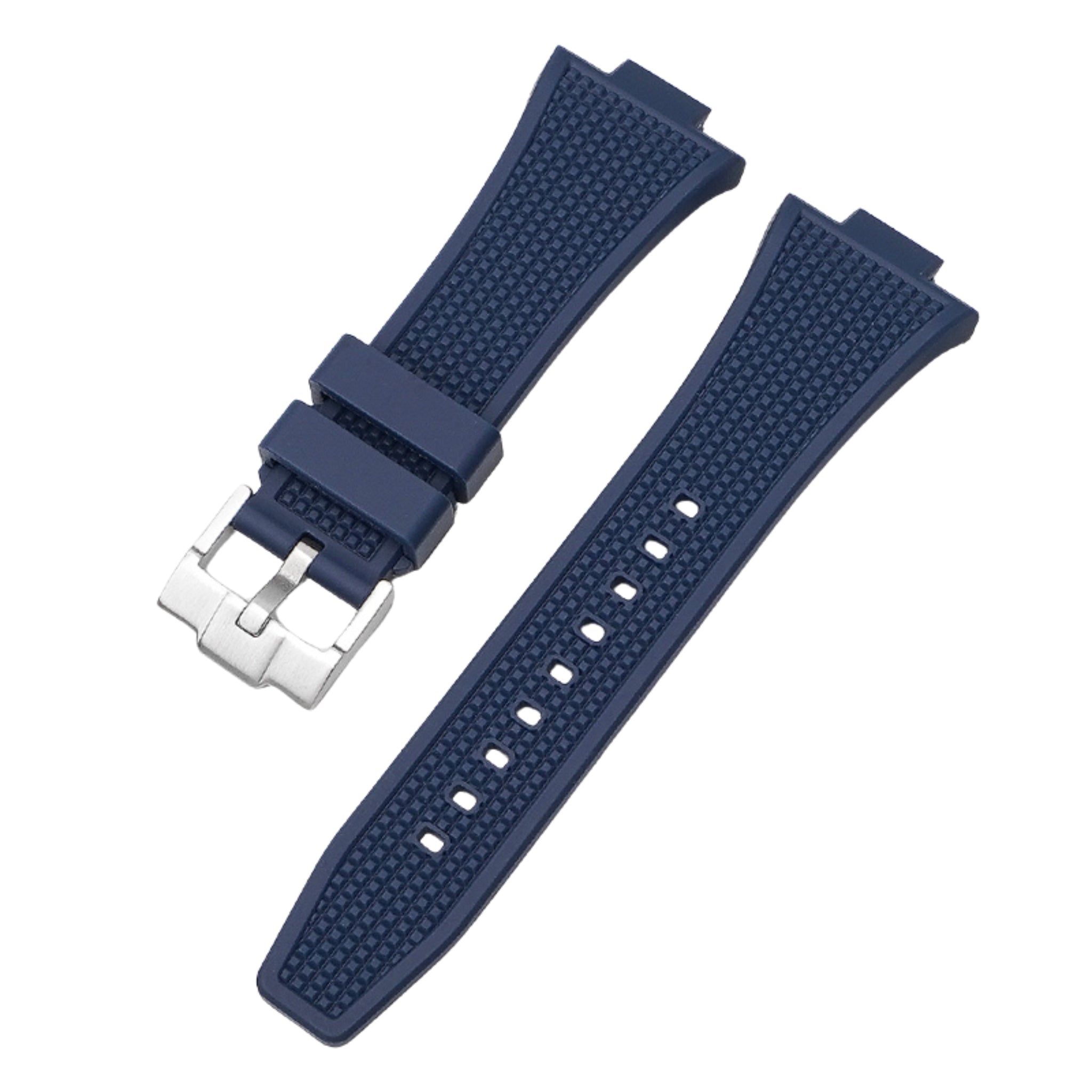 Rubber Strap for Tissot PRX - Navy Blue - Helvetus