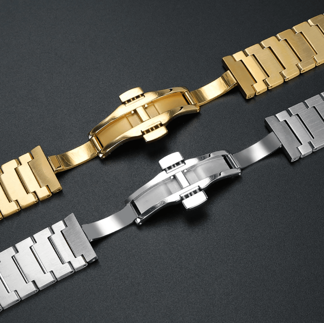 Stainless Steel Strap - For Tissot PRX - Gold - Helvetus