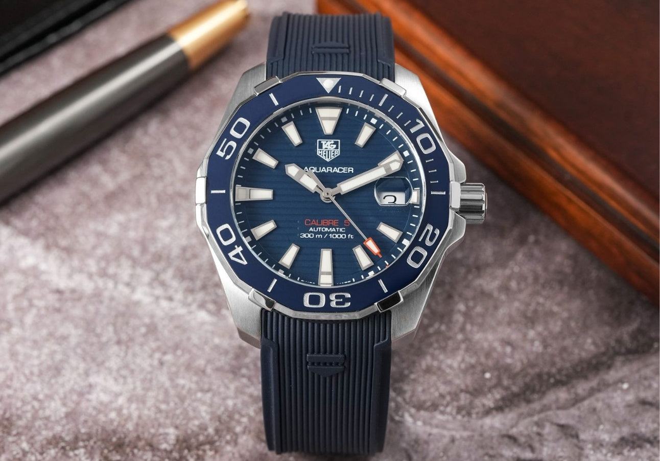 Nylon Strap for Tag Heuer Formula 1 in Blue - Helvetus® Switzerland
